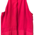 Aidan color block halter dress classic wedding guest minimal simple 8 GORGEOUS Red Photo 2