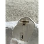 Madewell  Denim High Crewneck Vest in Tile White Size 0 #NU424 Photo 11