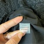 margaret o'leary Margaret O’Leary Black Lace Pom Shift Dress Photo 8