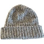 Love Your Melon USA Knit Beanie – 100% Cotton Marled Black/White Photo 4
