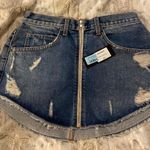 Carmar Denim LF Beatrice Zip Front Skirt Photo 1