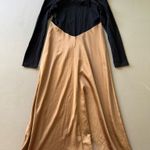 ZARA  Ruffled Satin Midi Dress Photo 8