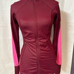 Victoria's Secret  Maroon and Pink Jacket Photo 1