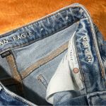 American Eagle Distressed Mom Jeans Stretch size 4 trashed distressed Photo 4