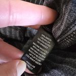 Betabrand  Black Striped Straight Leg Black Classic Dress Yoga Pants Size Medium Photo 9