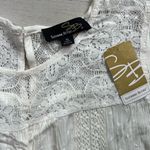 Suzanne Betro NWT  Lace Boho Tank Top Photo 2