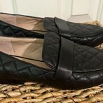 Essex Lane Shoes Tessie Black Quilted Leather Loafers size 7 leather Photo 7