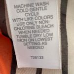 Bisou Bisou Sheer Button Up Striped Multicolored Blouse, size M Photo 5