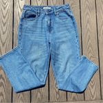 PacSun  mom jeans light wash 26 straight leg 2 jeans Photo 3