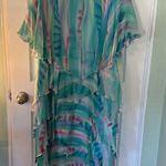 Vintage 90s Yolanda Lorente Hand Painted Dress 100% Silk Size undefined Photo 8