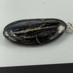 Source Unknown Vtg Tree of Life Etched on Polished Stone 2" Rock Key Chain Inspirational 4" L Photo 2