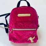 Betsey Johnson Pink Hummingbird Logo Backpack for Women Photo 3