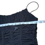 Princess Polly  Black Sheer Corset Top Ruched Sleeveless Tank US 8 Photo 6