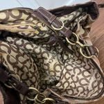 Coach Brown Logo Shoulder Bag Purse Photo 9