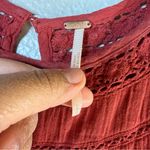 Free People  perfectly Victorian Embroidered Mini Dress SZ:L Photo 10