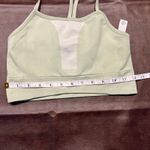 Nike Dri-FIT Seamless Sports Bra Tank Light Green Strappy Back Size XL Active Photo 9