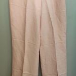 Ann Taylor  Linen‎ Blend Pink Pants Size 12 Photo 0