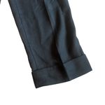 Wilfred Aritzia Black Cropped Length Linen Blend Slacks Pants Size 4 Women's Photo 3
