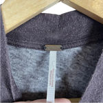 Free People  Mock Neck Multicolor Stripe Tee in Brown/Pink/Blue Size XS Photo 7