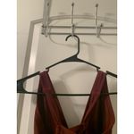 Kona Sol  Women's SwimSuit Full Coverage Size Medium Burgundy Photo 5