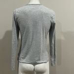 Michael Michael Kors gray striped long sleeve t Photo 2