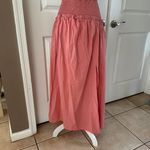 Anthropologie By  Smocked Yoke Maxi Skirt Photo 5