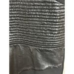 Nasty Gal  Women’s Black Leggings With Pleather Accents, Size Large Photo 2