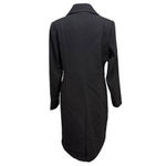 Investments Wool Blend Black Long Coat NWT Size 10 Women’s Photo 4