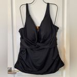 City Chic  Women's Azores Black Underwire Tankini L NWT Photo 1