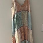 Lovestitch 🆕  Bohemian Paisley Patchwork Maxi Dress with Pockets, Size S/M Photo 0