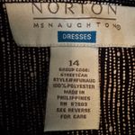 Norton Mcnaughton  VINTAGE BLACK/Gray  DRESS - SIZE 14 Photo 10