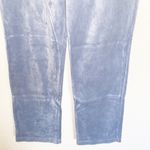 Champion Light Blue Velvet Feel Drawstring WIder Leg Track Pant Sweatpants Photo 2