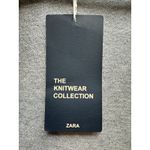 ZARA  Knit Waterfall Tan Open Cardigan Size Small New With Tags Photo 3