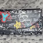 DKNY  three piece gift set mittens headband wallet combo black turquoise gold NWT Photo 1