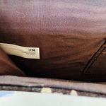 Old Navy  NWOT brown/tan/green print clutch‎ 12x7x2 Photo 3