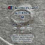 Champion  Authentic athletic gray embroidered logo tank top, size M athleisure Photo 3