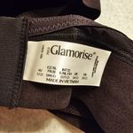 Glamorise Full Figure Bramour Lexington Lace Plunge Wireless 34D Bralette Silver Size undefined Photo 4