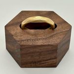 Torrid Set of Brushed Gold Rings Size 8 Photo 4