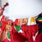 Kate Spade NWT Botanical garden aperitif top, Red and White Photo 4