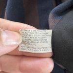 Club Monaco Skirt Womens 00 Blue Red Striped Faux Leather Trim Pencil Career Photo 3