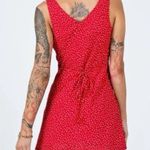 Princess Polly  red v neck Nellie dress Photo 1