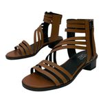 Franco Sarto Elma Ankle Cuff Sandal Brown US Women's 6M Photo 0