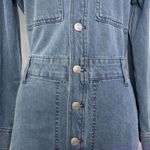 Madewell Denim Relaxed Coverall Jumpsuit in Glenroy Wash, NWT, size S Photo 5