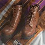 Cushionare Stylish Brown Lace-Up Boots Photo 0