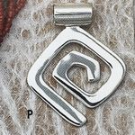 Silpada  Sterling Silver Geometric Maze Pendant Photo 5