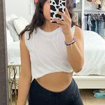 Gap White Tank Top Activewear Photo 0