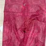 Zyia Nwt  Active Rosa Maze Light n Tight Hi Rise Legging 28" Red Floral Print Photo 5