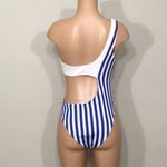 Kendall + Kylie stripe cut out swimsuit. NWT Photo 6