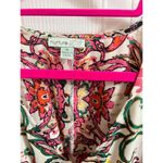 Nurture Dress Womens Medium Multicolor Bohemian VNeck Paisley Festival Hippie Green Photo 3