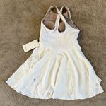 Lululemon  Court Crush Dress White Tennis Golf Pickleball NWT Size 6 Photo 6
